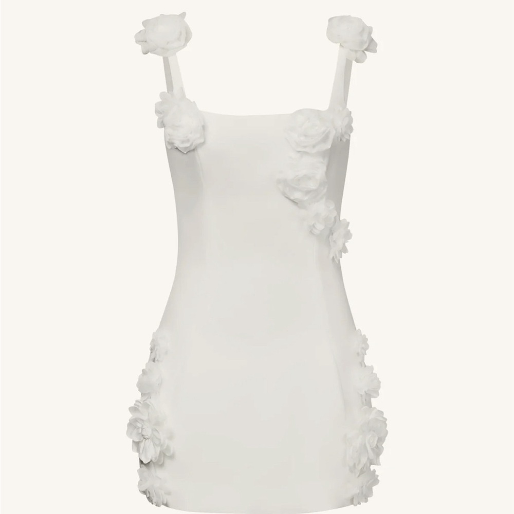 JW PEI White Floral Mini Dress
